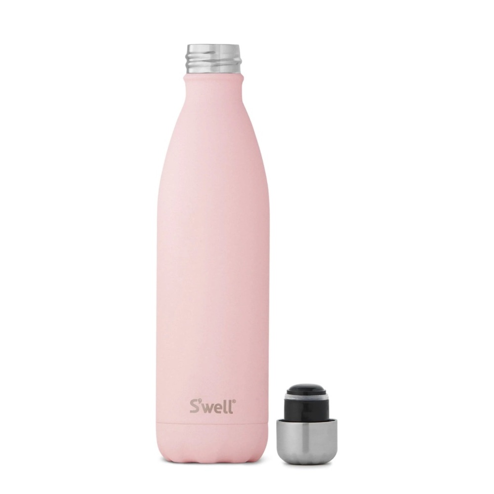 S'well Pink Stainless Steel 25oz Water Bottle